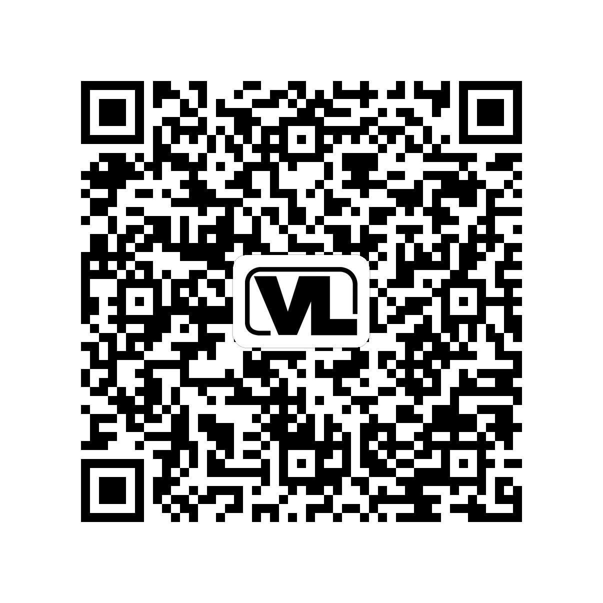 QR kod za preuzimanje aplikacije Vlasotince Media Centar