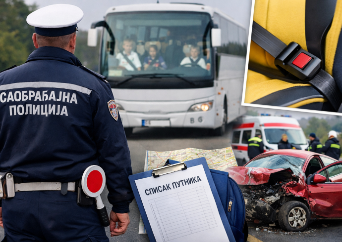 Две саобраћајне незгоде на подручју ПУ Лесковац: једно лице погинуло, једно повређено