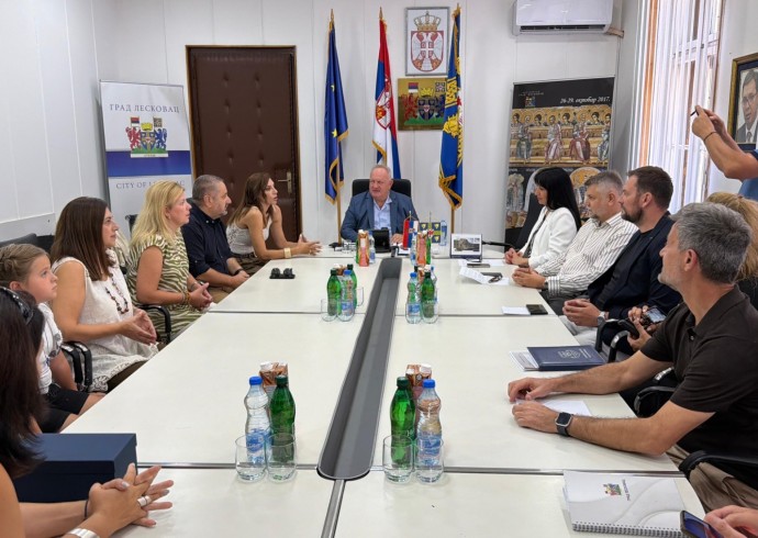Градоначелник Цветановић угостио делегацију из Јерисоса поводом „Традиционалног венчања из Арнеје“