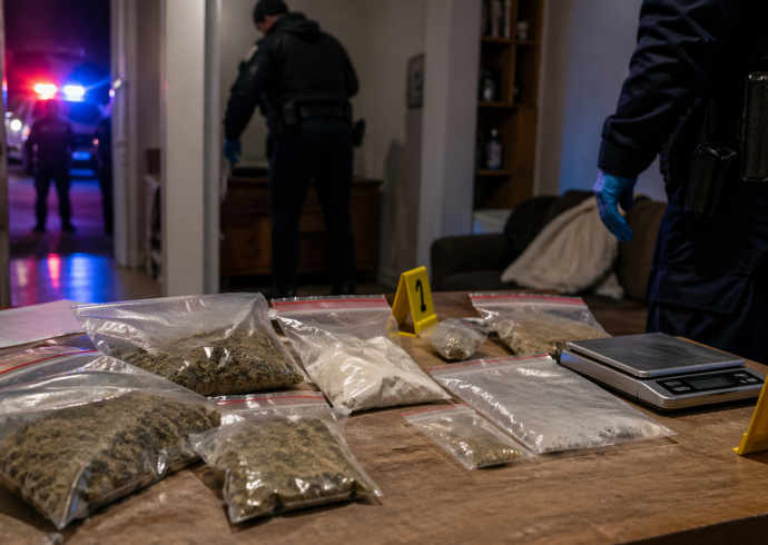 Лесковчанин осумњичен за држање велике количине дроге