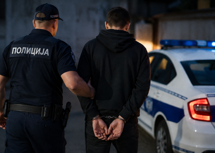 После кратке расправе тешко повређен 53-годишњак: Ухапшен осумњичени у Лесковцу