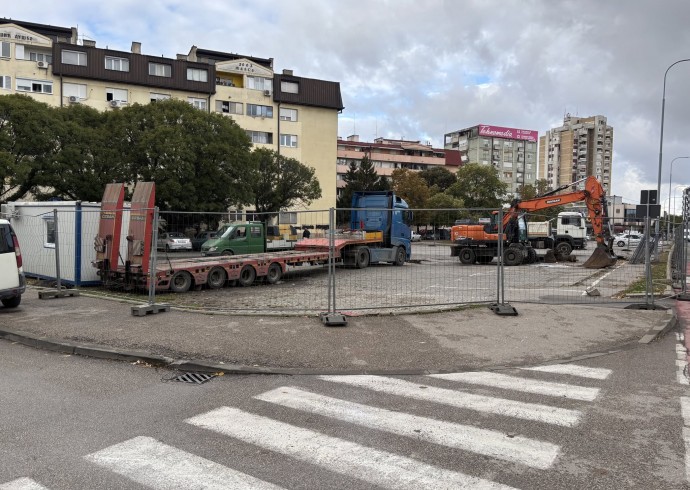 Припрема се простор старе аутобуске станице за почетак радова