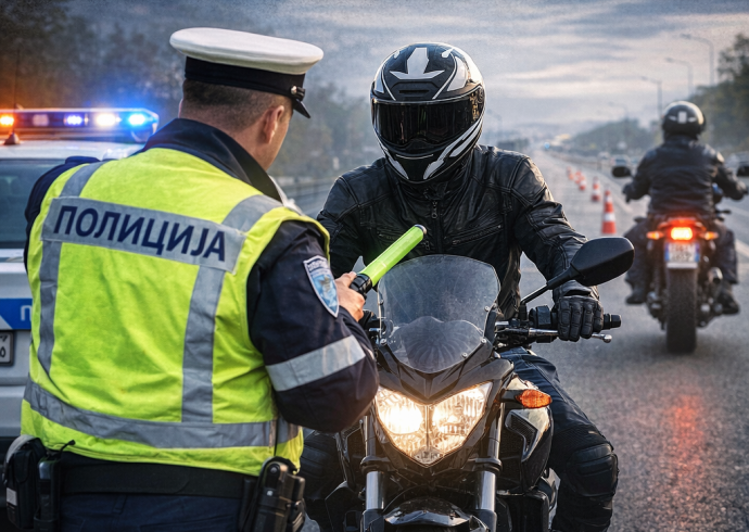 ПУ Лесковац апелује на мотоциклисте: Почетак сезоне доноси већи ризик у саобраћају