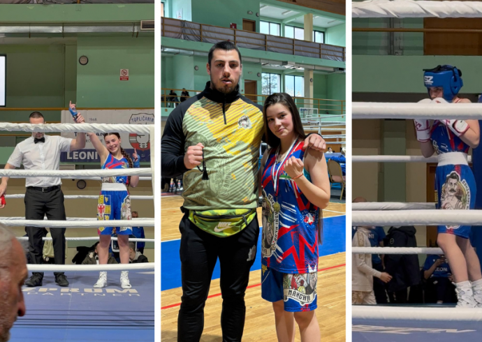 ВИЦЕШАМПИОНКА СРБИЈЕ: Боксерка „Манче“ Викторија Јовић наставља да ниже резултате