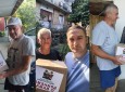 Преузимање пакета из хале Плави павиљон и подела суграђанима врше се истовремено