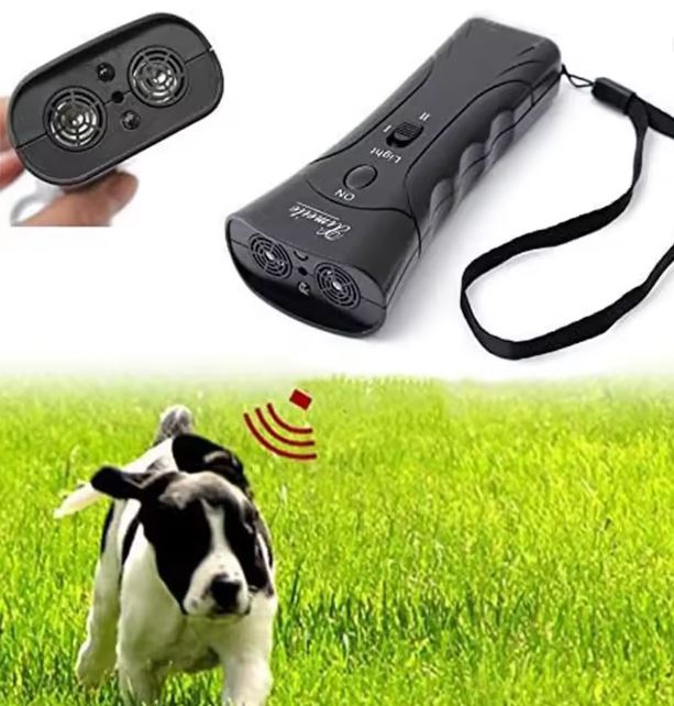 Уређај за одбијање паса, против лајања, заустављање лајања, ЛЕД ултразвучни адаптер за псе без батерије